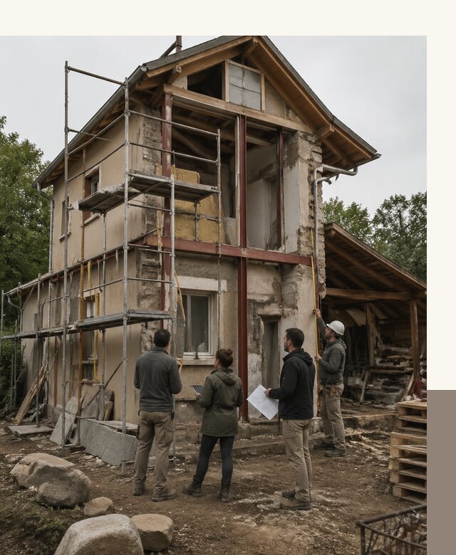 Реконструкция загородного дома под ключ в Азнакаеве от бюро